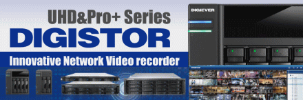 ネットワークカメラ用レコーダー「Digistor」